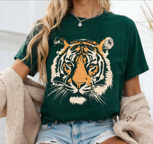 Load image into Gallery viewer, Vintage Tiger Shirt Retro Graphic Cotton Tee