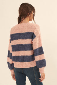 Striped Summer Knit Sweater