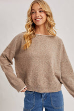 Load image into Gallery viewer, Tessa Sweater - Rolled Trim