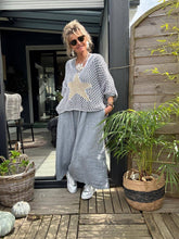 Load image into Gallery viewer, French Cotton Knit Sweater with Star