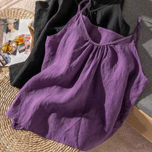 Load image into Gallery viewer, Boho Cotton Cami Tank Top