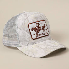 Load image into Gallery viewer, Cowboy and Horse Embroidery Patch Mesh Cap