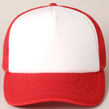 Load image into Gallery viewer, Blank Trucker, choose a removable patch
