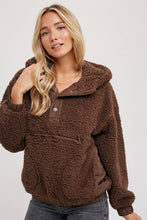 Load image into Gallery viewer, SHERPA HOODIE PULLOVER