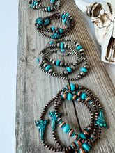 Load image into Gallery viewer, Navajo Pearl &amp; Stone Stackable Stretch Bracelet