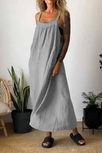 Load image into Gallery viewer, Summer Suspender Maxi Dress