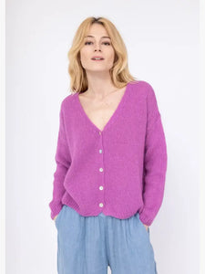 Bella Mohair Cardigan Italy