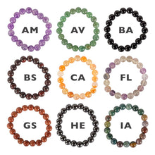 Load image into Gallery viewer, Crystal Gemstone Stretch Bracelets