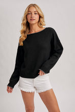 Load image into Gallery viewer, Tessa Sweater - Rolled Trim