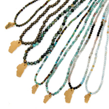 Load image into Gallery viewer, Lake Tahoe Gemstone Necklace