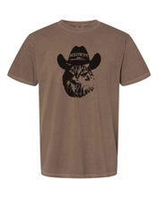 Load image into Gallery viewer, Meowdy Western Cat Adult CC Tee