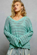 Load image into Gallery viewer, Shay Blush Sheer Sweater