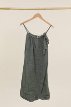 Load image into Gallery viewer, Italian Linen Bow Strap Dress
