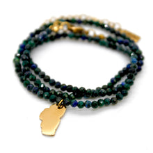 Load image into Gallery viewer, Lake Tahoe Gemstone Necklace