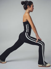 Load image into Gallery viewer, High-Waist Side Stripe Flared Pants