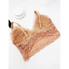 Load image into Gallery viewer, Lace Bralette with Adjustable Straps