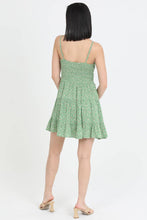 Load image into Gallery viewer, GREEN TWIST FRONT CUT OUT SUNDRESS