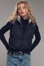 Load image into Gallery viewer, Reversible Cropped Puffer Vest