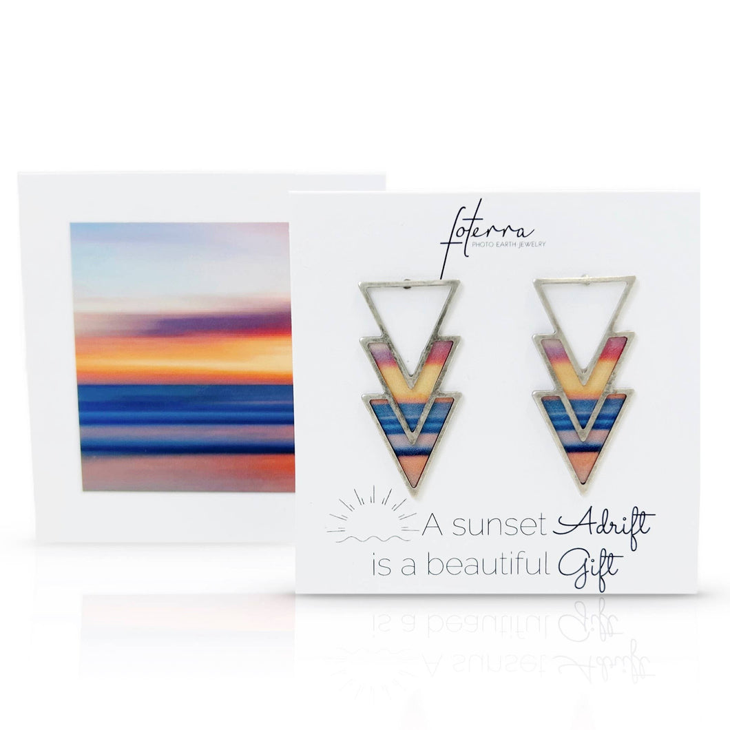 Technicolor Sunset Earrings
