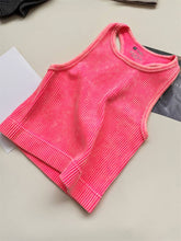 Load image into Gallery viewer, Washed Racerback tank top