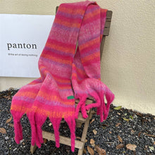 Load image into Gallery viewer, Soft Stripe Cozy Scarf