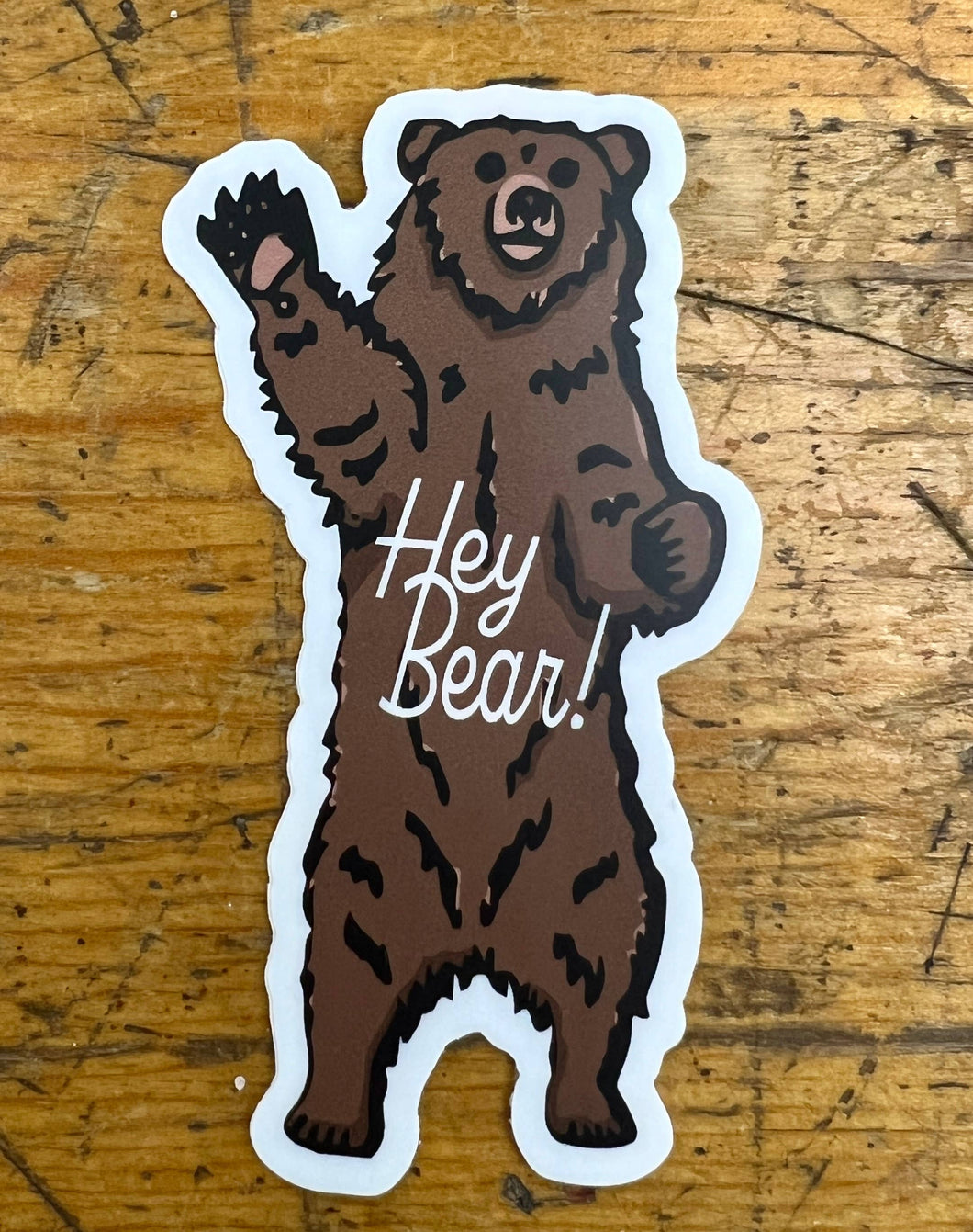 Hey Bear! Sticker 