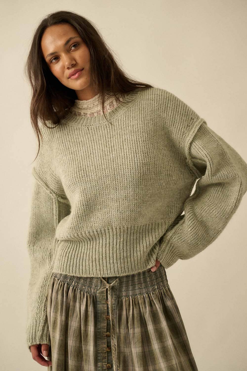 Starlight Winter Aqua Sweater