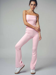Side Stripe Strapless Tube Top