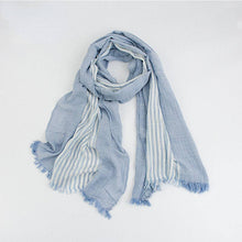 Load image into Gallery viewer, Scarvii - Stripe Boho Scarf