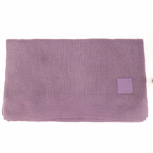 Load image into Gallery viewer, Solid Ribbed Knit CC Scarf with Rubber Patch SF7007