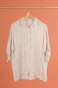 Adore - 100% Italian linen blouse