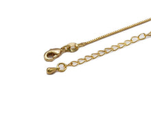 Load image into Gallery viewer, Dainty Thin Gold Filled box Chain Necklace, sku#ZX105
