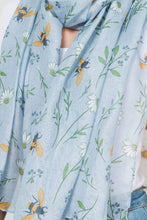 Load image into Gallery viewer, BEE WITH FLORAL PRINT SCARF