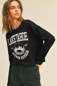 Lake Tahoe Sierra Nevada Long sleeve Tee