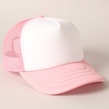 Load image into Gallery viewer, Blank Trucker, choose a removable patch