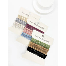 Load image into Gallery viewer, Boho Inspired Hair Tie Bracelets