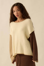 Load image into Gallery viewer, Zoe Color Block Sweater
