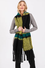 Load image into Gallery viewer, Multi Stripe Oblong Scarf