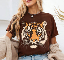 Load image into Gallery viewer, Vintage Tiger Shirt Retro Graphic Cotton Tee