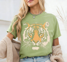 Load image into Gallery viewer, Vintage Tiger Shirt Retro Graphic Cotton Tee