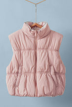 Load image into Gallery viewer, Reversible Cropped Puffer Vest