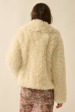 Load image into Gallery viewer, Farrah Faux Fur Shawl-Collar Jacket