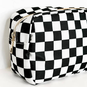 Black and White Checkered Bags