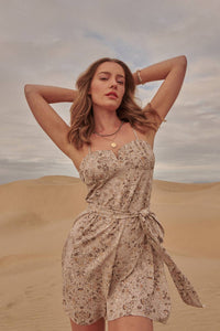 Paisley Sweetheart Mini Dress