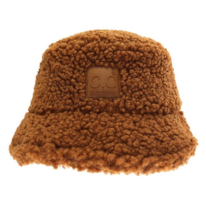 Sherpa Bucket Hat with Rubber Patch