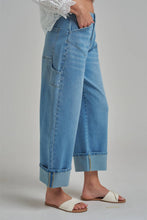 Load image into Gallery viewer, Dark Denim Cuffed Jean