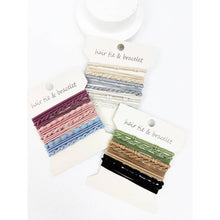 Load image into Gallery viewer, Boho Inspired Hair Tie Bracelets