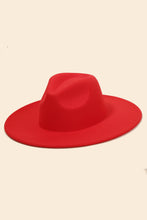 Load image into Gallery viewer, Flat Brim Fedora Fashion Hat