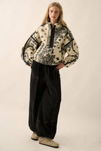 Load image into Gallery viewer, Sherpa Fleece Zip Pullover Jacket