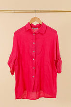 Load image into Gallery viewer, Adore - 100% Italian linen blouse